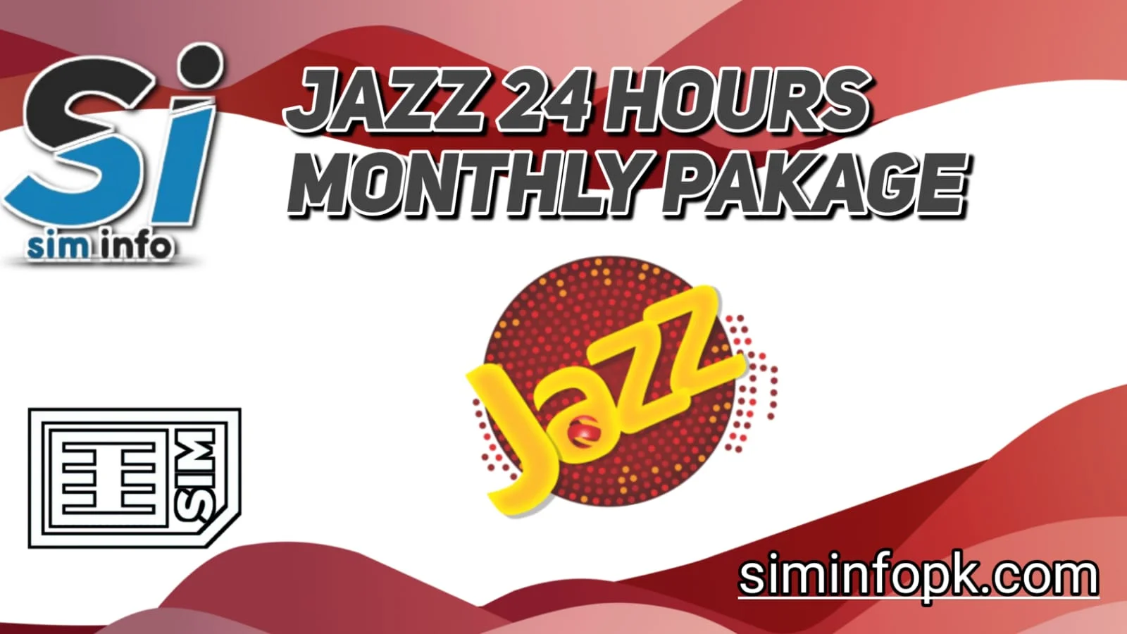 Jazz monthly internet pakage