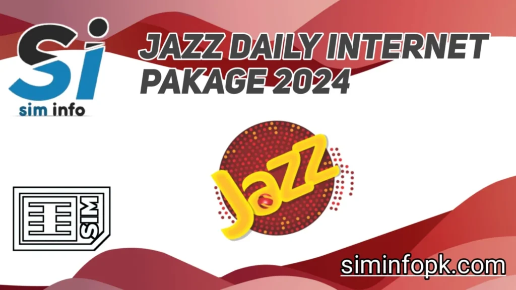jazz daily internet pakage