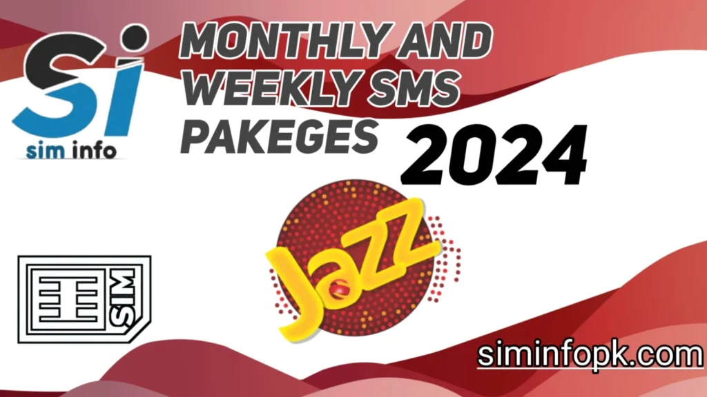 Monthl and weekly sms pakeges
