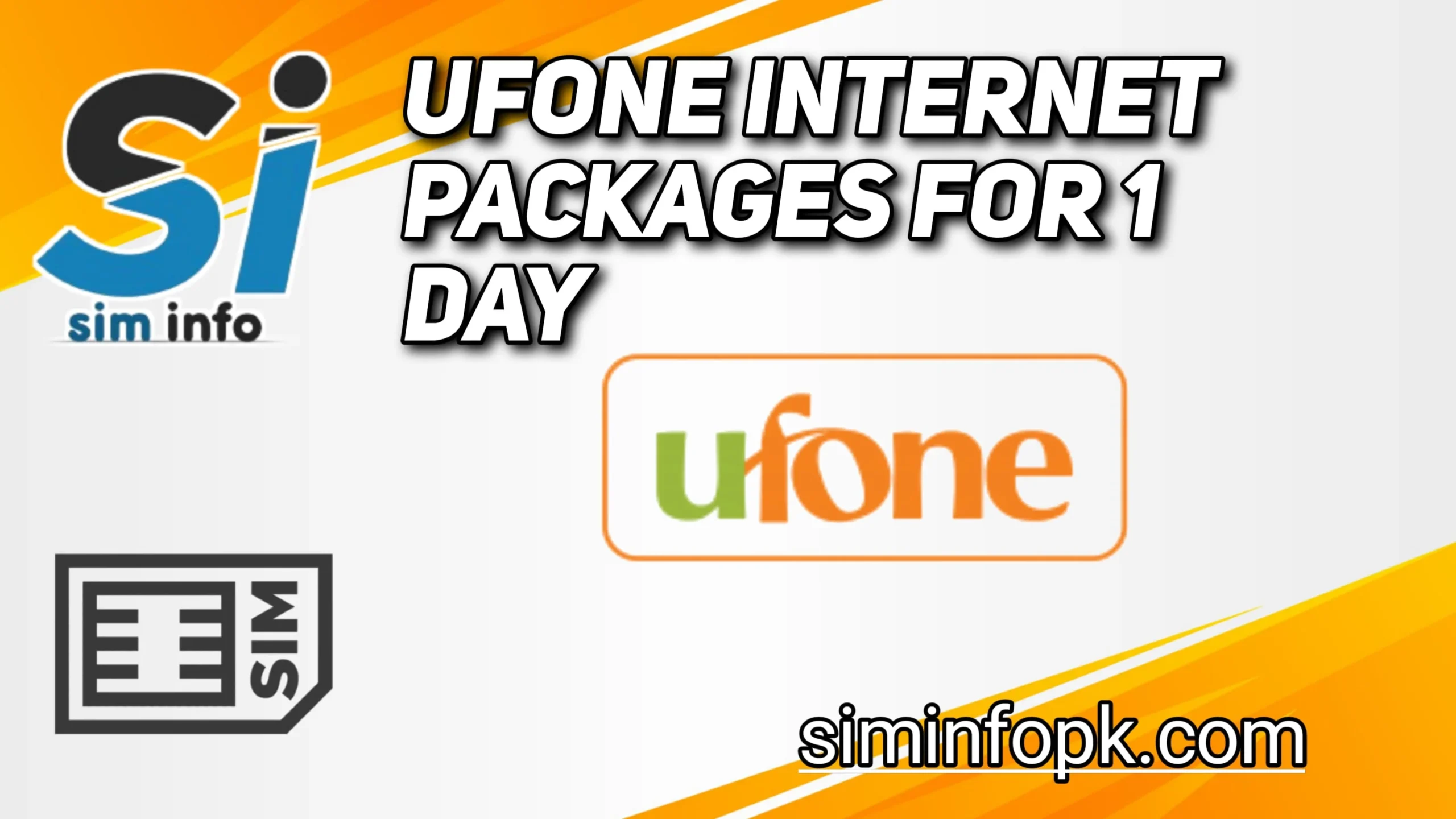 Ufone Internet Packages For 1 Day