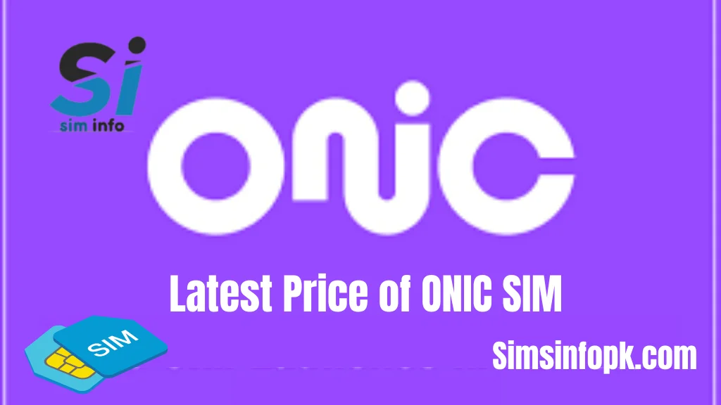 Onic SIM Price in Pakistan